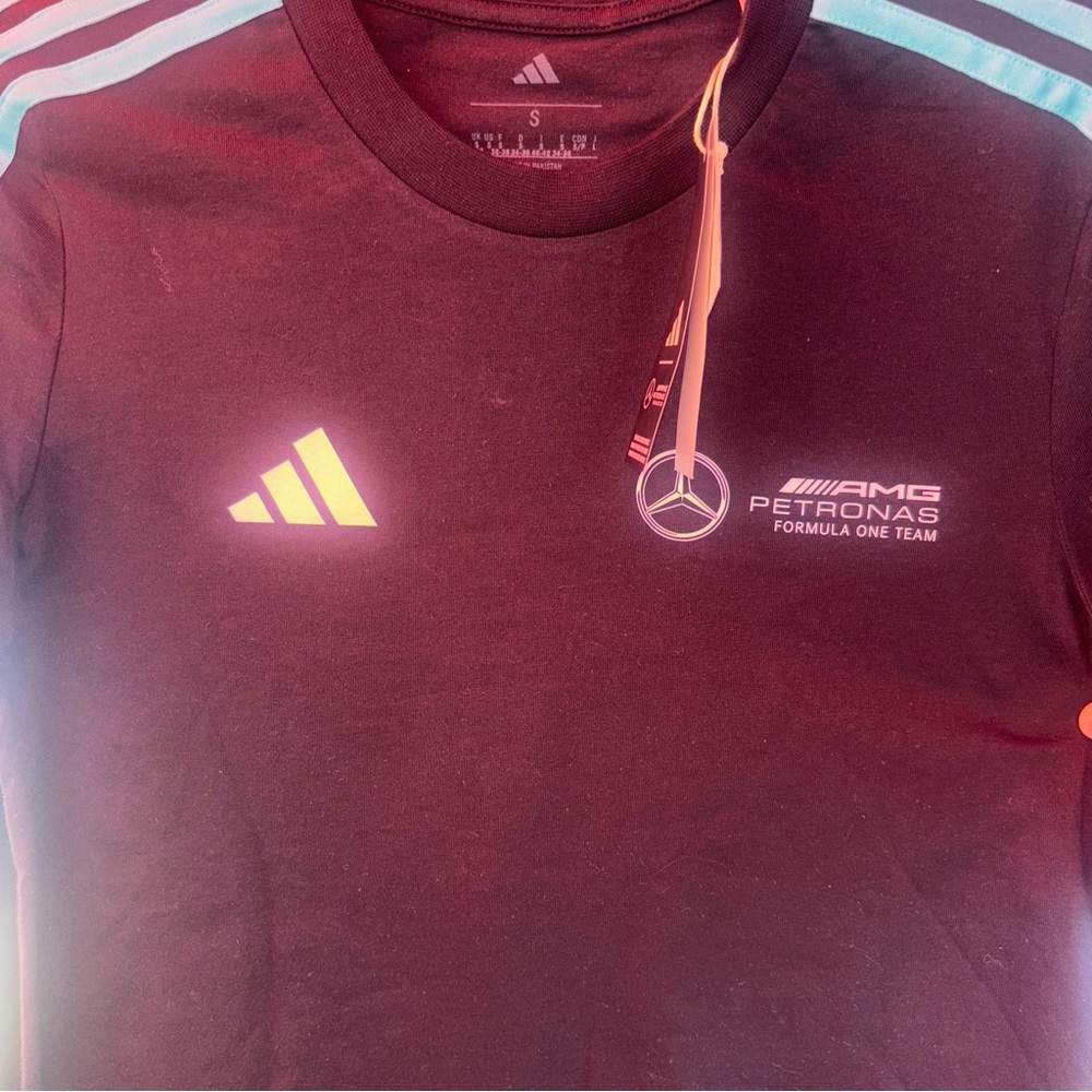 adidas Mercedes-AMG Petronas F1 Women's DNA T-Shirt Size Small